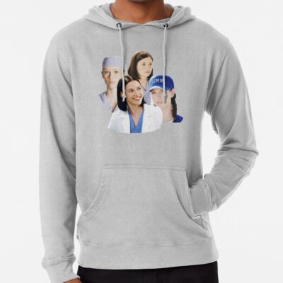 Greys Anatomy Lexie Grey Collage Hoodie - Greys Anatomy Store