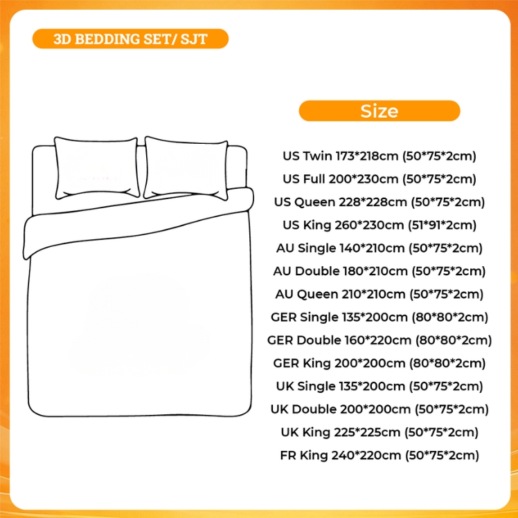 3D BEDDING SET - Greys Anatomy Store