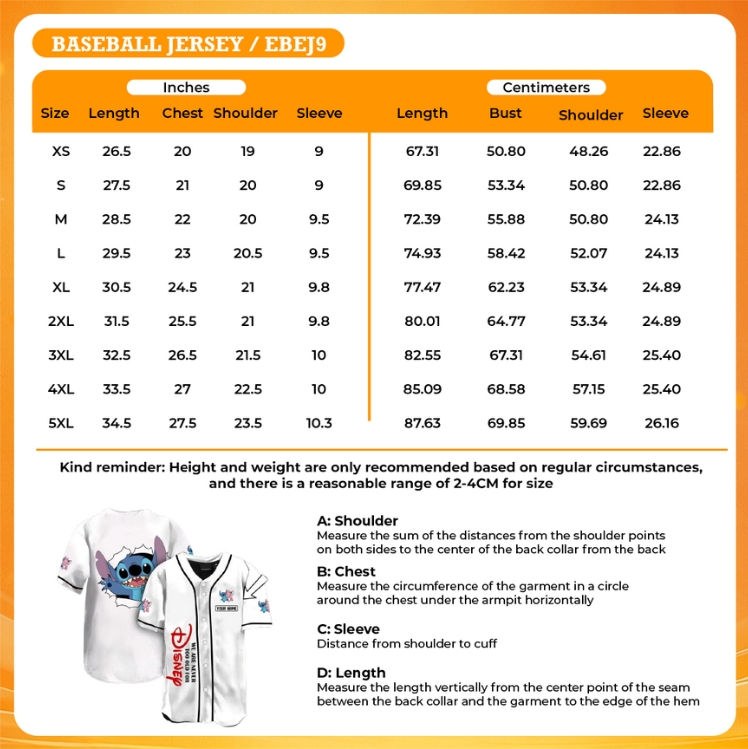 3D Baseball Jersey - Greys Anatomy Store